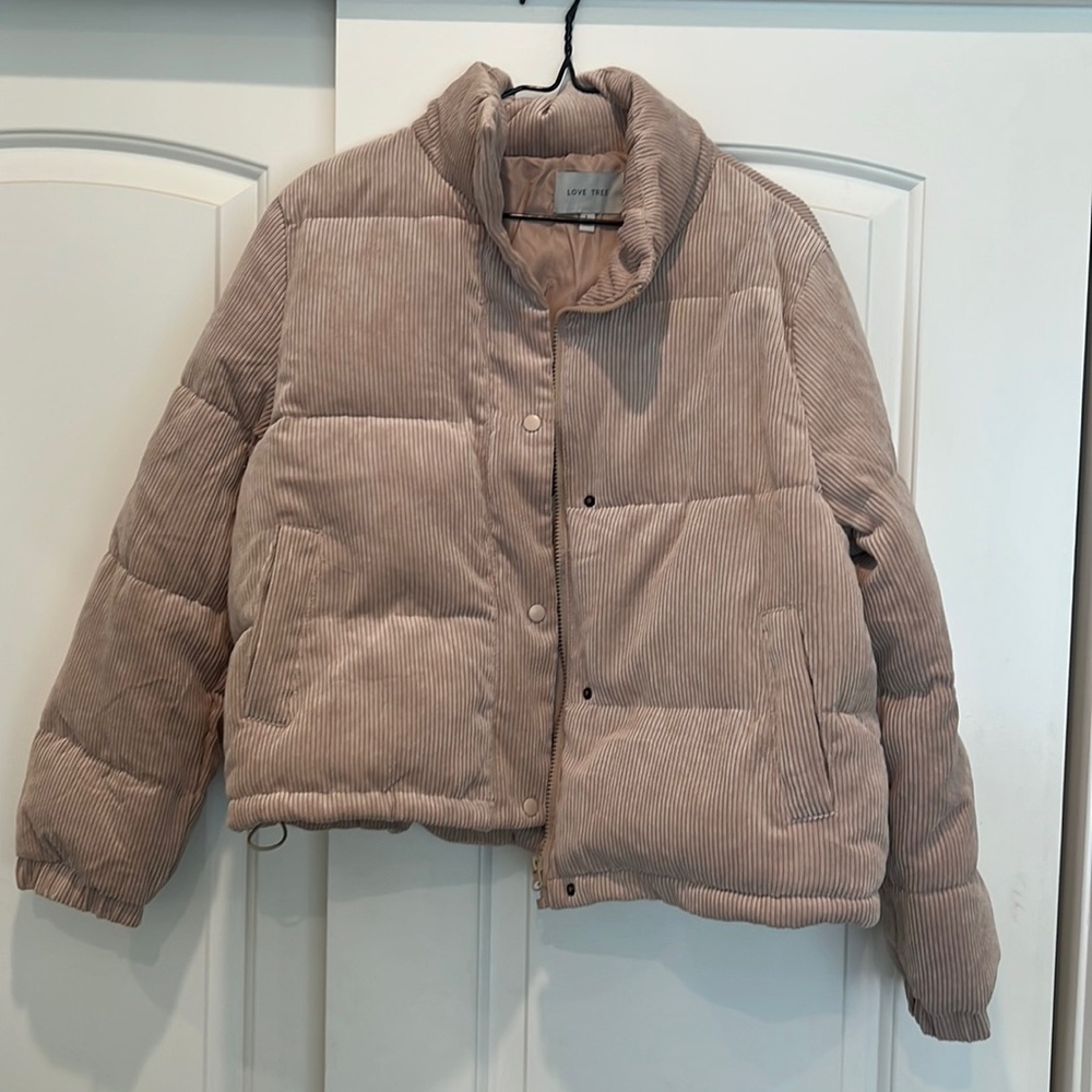 Love tree puffer corduroy. So comfy!!